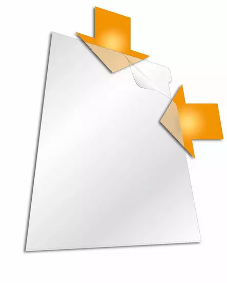 Muovitasku STANDARD A4 PP värillajitelma 100 kpl - Muovitaskut - 233700 - 2