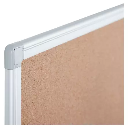 Bi-Office Earth-It korkkitaulu 90 x 60cm - Lasi,valko,pellava,korkki,fläppi,-taulut - CA031790 - 2