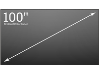 BrilliantColorPanel 100" 16:9 - Fixed frame valkokankaat - BCP100 - 1