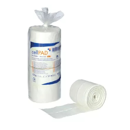 Cellpad ihonpuhdistuslappu rulla 4 x 5cm, 1 kpl=1000 lappua - Ensiapu, työsuojaus ja työterveys - KC4050 - 1