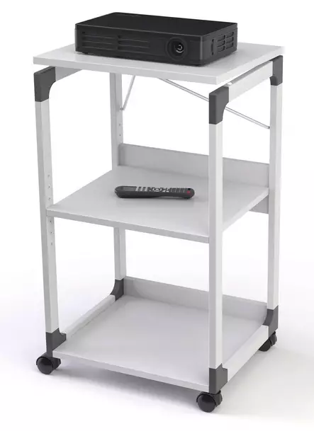 DURABLE 3-kerroksinen multimediavaunu - Vaunut - 370110 - 2