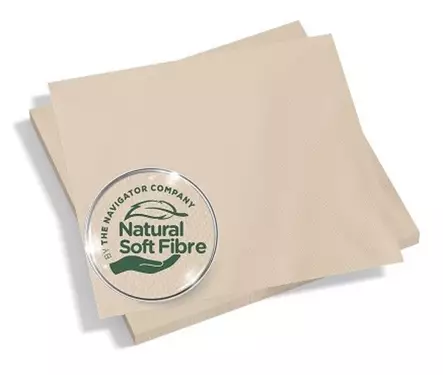 Lautasliina 33x33cm Amoos Naturally Hiekka - Lautasliinat, Servetit - T662500 - 2