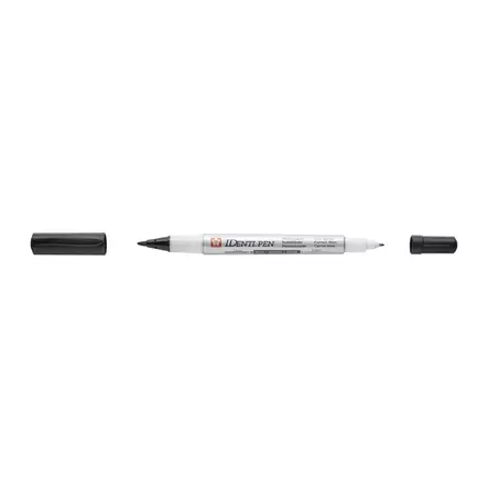 Merkintäkynä Sakura Identi-Pen Dual Marker musta - Merkkauskynät, -tussit - 33290 - 1