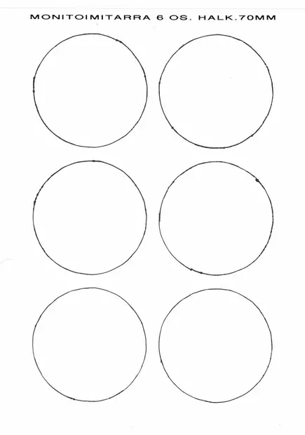 Monitoimitarra A4 6-os halk. 70mm 100arkkia/ltk - Paperitarra-arkit A5, A4 - F22070 - 1