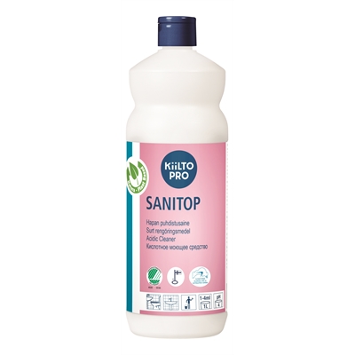 Saniteettipuhdistusaine Kiilto Sanitop 1 l - Pesu- ja puhdistusaineet - 264170 - 2