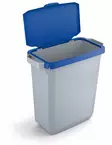 Saranoitu kansi DURABIN® 60L sininen - Paperikorit, roskakorit - 1800500040 - 1