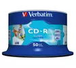 CD-R-levy Verbatim Wide Inkjet Printable 700 MB 52x /50 - Muistitikut, CD-, DVD-levyt - 56350 - 1