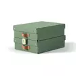 Säilytyslaatikko Leitz Puro M low 2kpl vihreä - Säilytyslaatikot, -kuutiot - 61480050 - 1