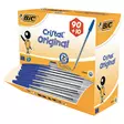 Bic Cristal kuulakärkikynä korkilla 0,32mm sininen, 1 pkt=100 kynää - Kuivamustekynät - 942910 - 1