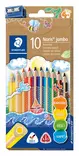 Coloured pencil Noris Club Jumbo triangular ass (10) - Värityskynät - STA128NC10 - 1