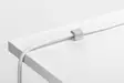 DURABLE CAVOLINE CLIP PRO 1 johdonkiinnike harmaa 6kpl - Kaapelitarvikkeet - 504210 - 2