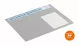 Durable kirjoitusalusta 65x48 kalenterilla ja suojuksella PP harmaa - Kirjoitusalustat - 722510 - 10
