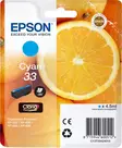 Epson Cyan 33 Claria Premium muste - Epson mustesuihkupatruunat - T33424010 - 1
