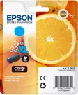 Epson Cyan 33XL Claria Premium muste - Epson mustesuihkupatruunat - T33624010 - 1