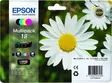 Epson ExHome XP-30/102/202/205/302/402 4-col. - Epson mustesuihkupatruunat - T18064010 - 1