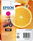Epson Magenta 33 Claria Premium muste - Epson mustesuihkupatruunat - T33434010 - 1
