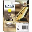Epson nro 16 WF-2010W/2510WF/20/30/40. keltainen - Epson mustesuihkupatruunat - T16244010 - 1