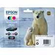 Epson T26 Multipack XL 4-väriä 1x12,2ml, 3x9,7ml - Epson mustesuihkupatruunat - T26364010 - 1