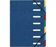 Esijärjestin Exacompta A4 7-os sininen - Kansiot - 66220 - 1
