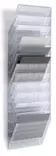 Esiteteline Flexiboxx 12-osainen A4 vaaka kirkas - Esitetelineet - 1709781400 - 1