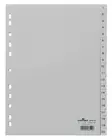Hakemisto A4 1-20 PP Harmaa - Hakemistot, rekisterit - 652210 - 1