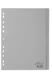 Hakemisto A4 PP 1-5 Harmaa - Hakemistot, rekisterit - 644010 - 2