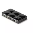 HUB USB Belkin 7-porttinen kannettava USB 2.0 - Laturit - 393400 - 1