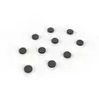 Lasitaulumagneetti Lintex musta/10kpl - Taulutarvikkeet - 500380 - 1