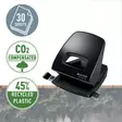Lävistäjä Leitz Recycle musta 30 arkkia - Lävistäjät, rei´ittäjät - 253330 - 2