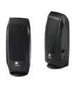Logitech S120 2.0 speakers black OEM - Kaiutinmikrofonit - 980-000010 - 1