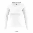 Majestic naisten pitkähihainen white (T5 - T-Paidat - T-0660 - 101