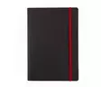 Muistikirja Oxford Black n´Red pehmeät kannet A5/72 viivat - Muisti- ja konttorikirjat - 85080 - 1