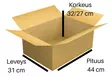 Pahvilaatikko 440x320x320/270 mm - Pahvilaatikot - 104810 - 1