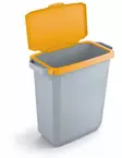 Saranoitu kansi DURABIN® 60L keltainen - Paperikorit, roskakorit - 1800500030 - 1