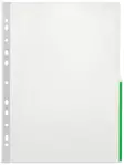 Signaalitasku kirkas A4 PP 120mic vihreä - Kansiotaskut - 435200 - 1