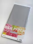 Silkkipaperi hopea 50x70cm 5-pack - Värilliset tulostuspaperit - BUN19011910 - 1