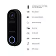 Smart Doorbell 2 ovikello, musta - Kassalippaat, parkkikiekot, lukot, ym. - HBDB-0200 - 3