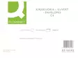 Tarrakuori Q-Connect C4 100g valk/50 sisuspainatus - Kirjekuoret - 240220 - 1