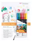 Tombow akvarellilehtiö + ABT-6P-3 - Piirustus- ja luonnoslehtiöt - TOM15100 - 1