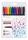 Tombow Brush pen Fudenosuke hard lajitelma (10) - Kalligrafiakynät - TOM13000 - 2