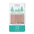Tombow kynä Eco metallirasiassa 12kpl - Lyijykynät - TOM29300 - 1