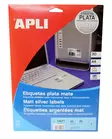 Tulostustarra 210x297 APLI 1-os hopea - Tarrat, kalvot ja etiketit - 127910 - 1
