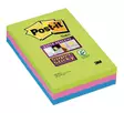 Viestilappu Super Sticky 101X152 viivat ultra /3 kpl - Viestilaput, muistilaput, kuutiot - 7100235020 - 2