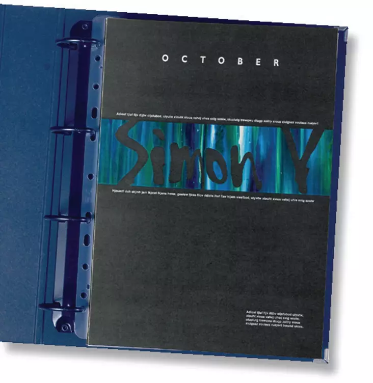 3L arkistoseläke 8804 A4, 1 pss=50 seläkettä - Niputusliuskat, reiänvahvistimet - 8804-50 - 1