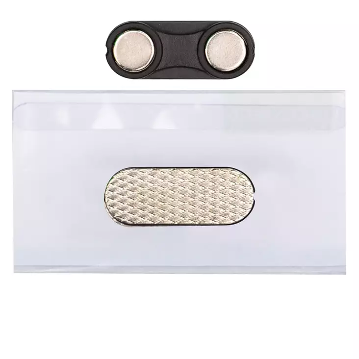 Nimikorttikotelo Q-CONNECT magneettinen - Nimikortit, kongressineulat, kaulanauhat - 275510 - 1