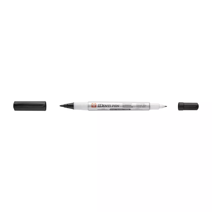 Merkintäkynä Sakura Identi-Pen Dual Marker musta - Merkkauskynät, -tussit - 33290 - 1