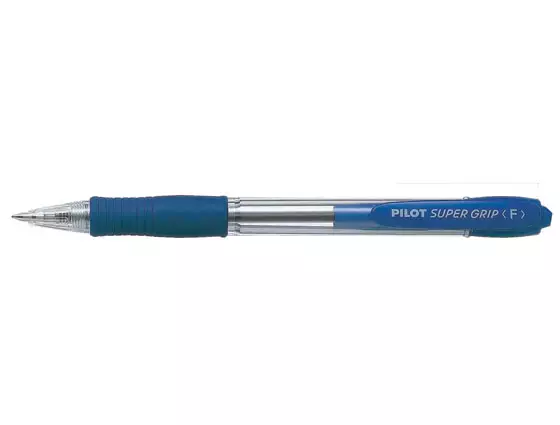 Kuulakärkikynä Pilot Super Grip 0,7 fine sininen - Kuivamustekynät - 68960 - 1