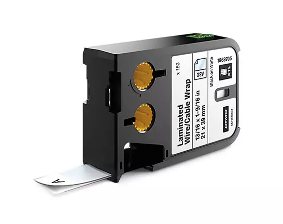 Polyesteritarra DYMO XTL 21 x 39 mm valkoinen /150 - Dymo tarrakirjoittimet ja tarrateipit - 77410 - 1