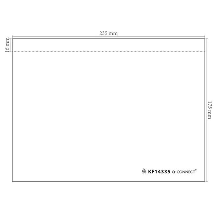 Lähetyslistapussi C5 ilman painatusta/1000kpl - Pakkaus- ja postitustarvikkeet - 866670 - 1