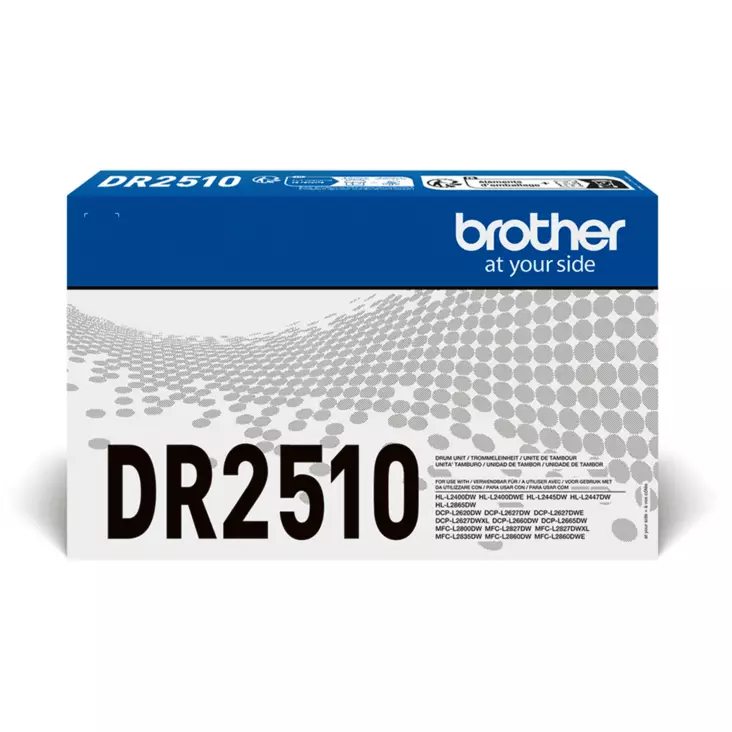 Brother rumpr DR-2510 / DR2510 musta - Brother laserkasetit - DR2510 - 1